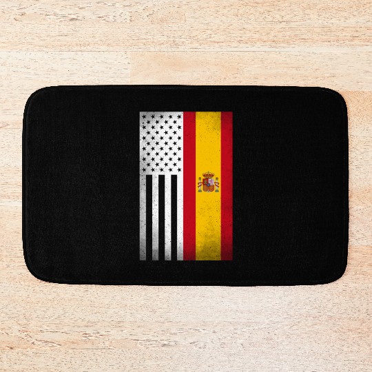 Spain Design for proud Spanish Americans Bath Mats