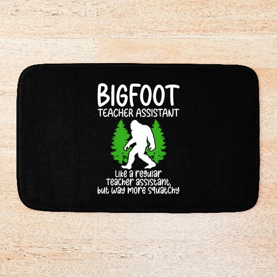 Bigfoot Party Supplies Bigfoot Teacher Assistant Bath Mats