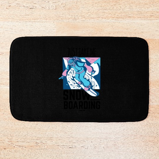 Snowboarding Bath Mats