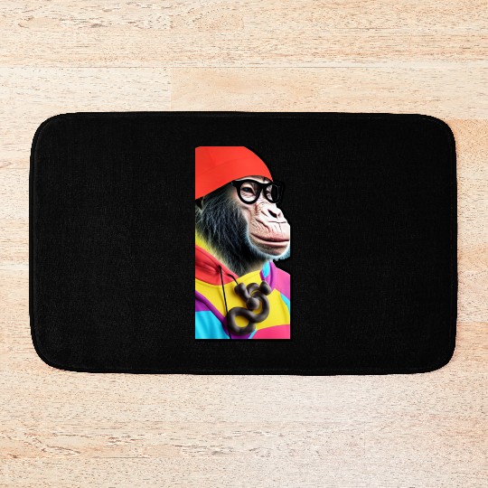 MONKEY Sticker Bath Mats