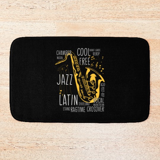 Novelty Music Mainstreams Ragtime Song Tone Bath Mats
