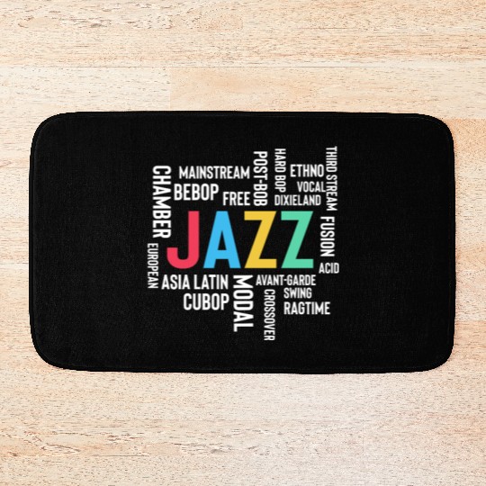 Novelty Music Mainstreams Ragtime Song Tone Bath Mats