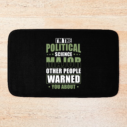 Political Science Major Bath Mats
