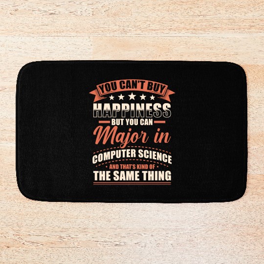 Computer Science Major Bath Mats