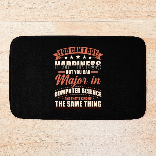 Computer Science Major Bath Mats