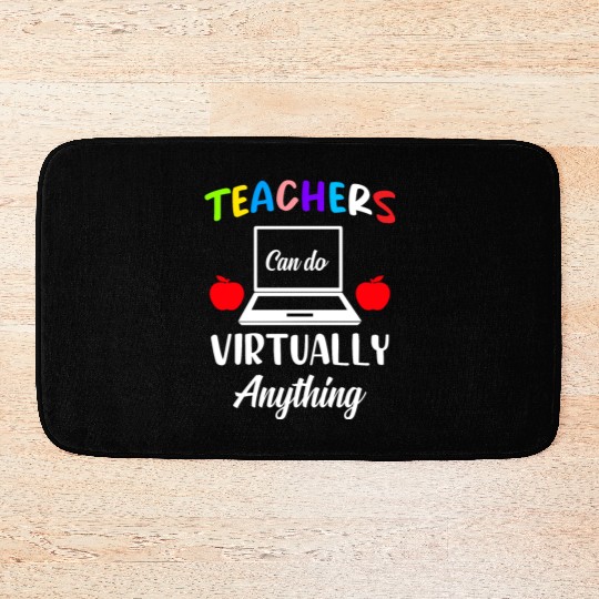 Virtual Teacher Gift Bath Mats