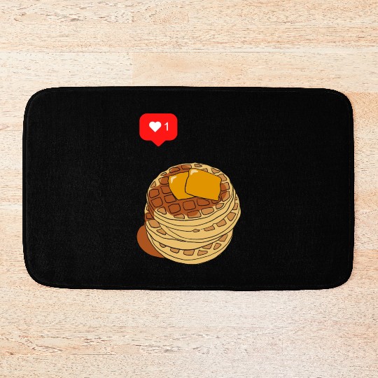Waffle lover Bath Mats