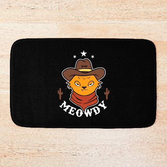 Meowdy Bath Mats