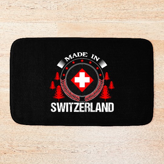 Switzerland Matterhorn Proud Bath Mats