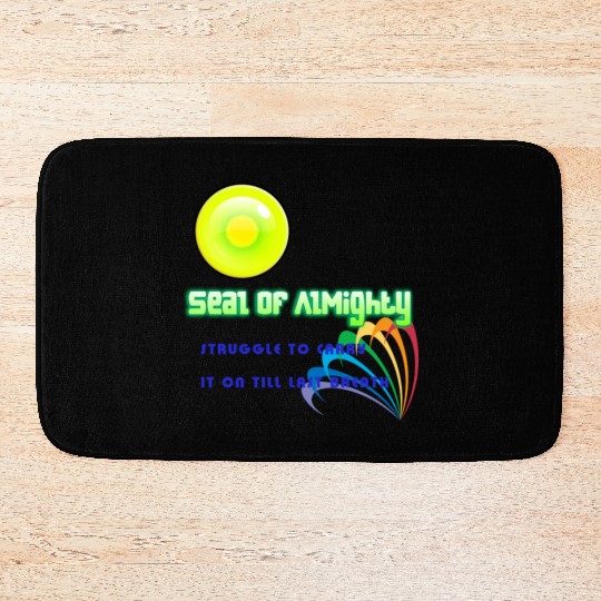 SEAL OF ALMIGHTY Bath Mats