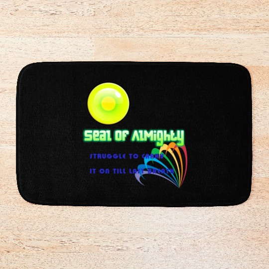 SEAL OF ALMIGHTY Bath Mats