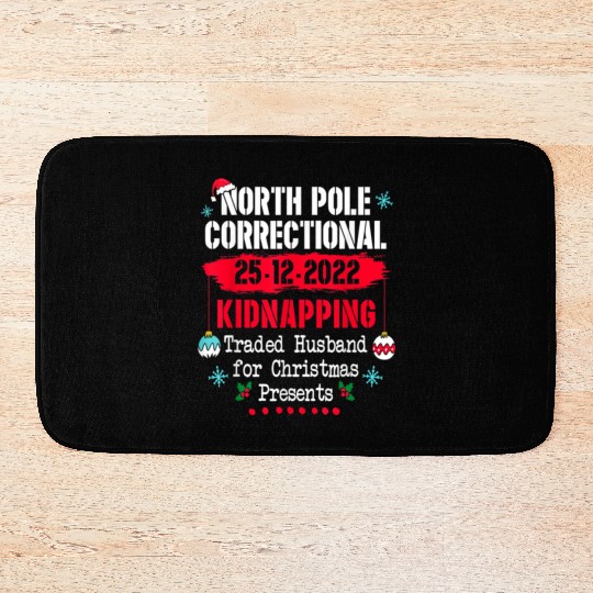 North Pole Correctional Kidnapping Traded Husband Bath Mats