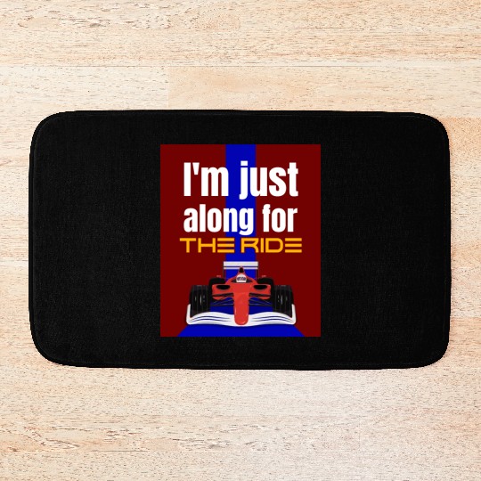 I'm Just Along for the Ride! Bath Mats