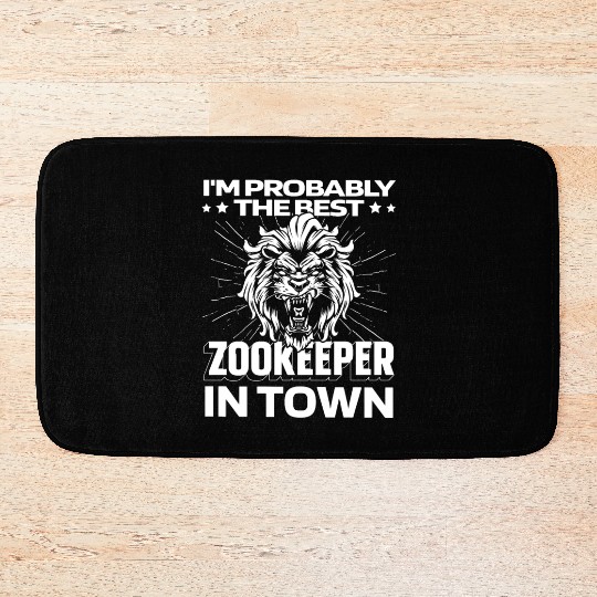 Zookeeper Lion Bath Mats