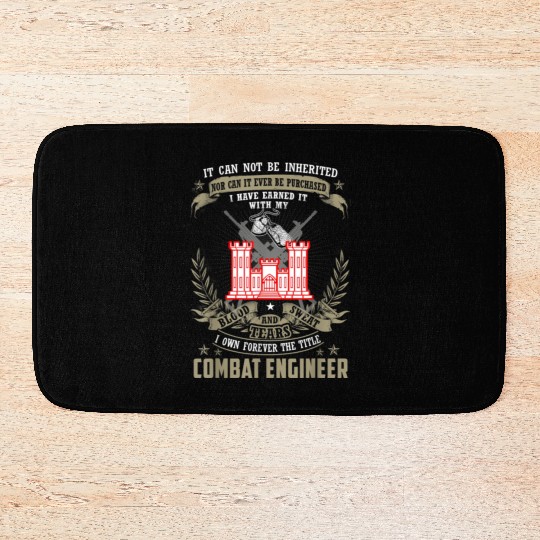 It Cannot Be Inherited | Purchased Combat Engineer Bath Mats