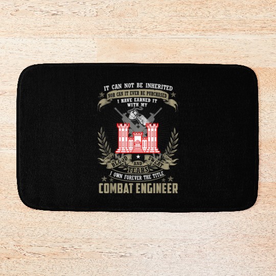 It Cannot Be Inherited | Purchased Combat Engineer Bath Mats