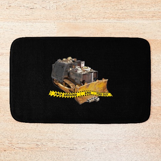 Killdozer Bath Mats
