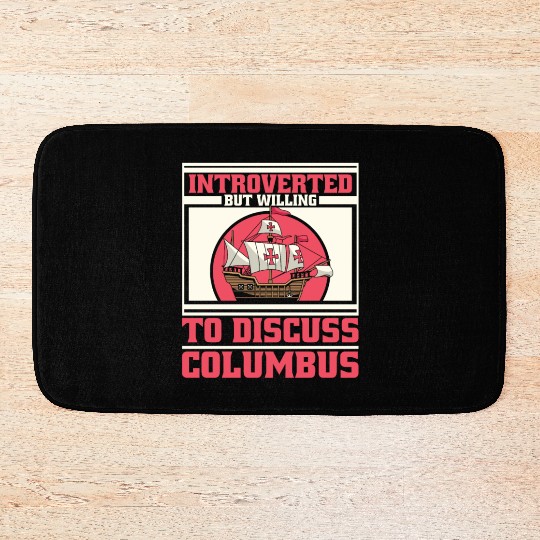 Columbus Day 1492 Bath Mats