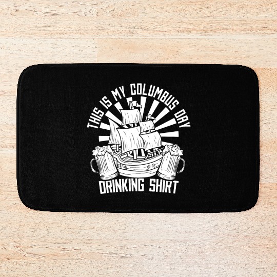 Columbus Day 1492 Bath Mats