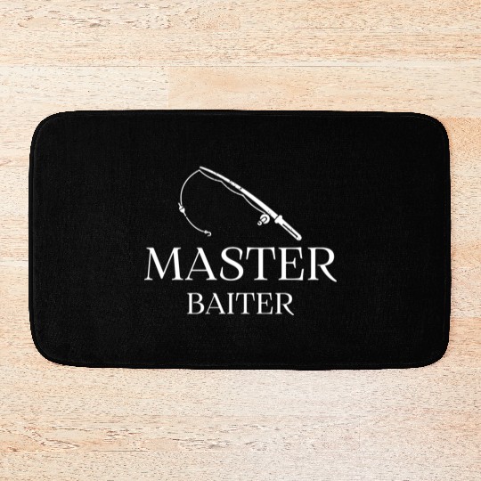 Master Baiter - Fishing Design Bath Mats