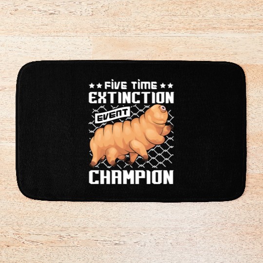 Moss Piglet Science Biology Tardigrade Lover Bath Mats