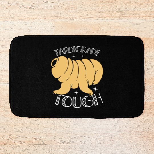 Tardigrade Tough Moss Piglet Science Tardigrade Bath Mats