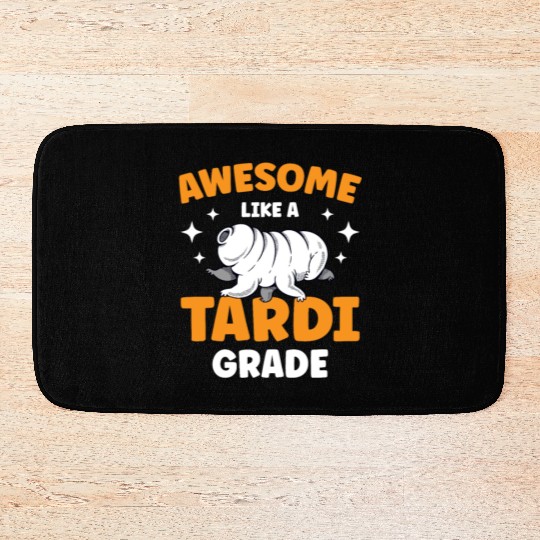 Awesome Like A Tardigrade Science Lover Tardigrade Bath Mats