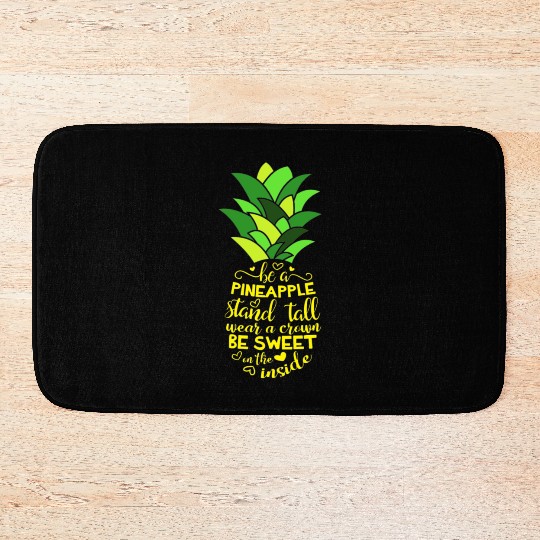 Cool Pineapple Bath Mats