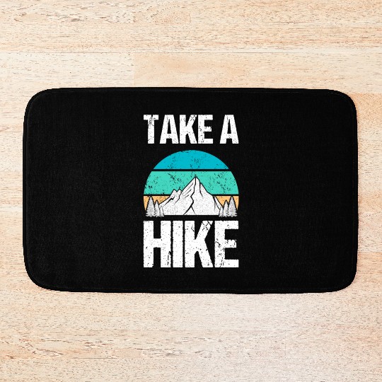 Take a Hike Bath Mats