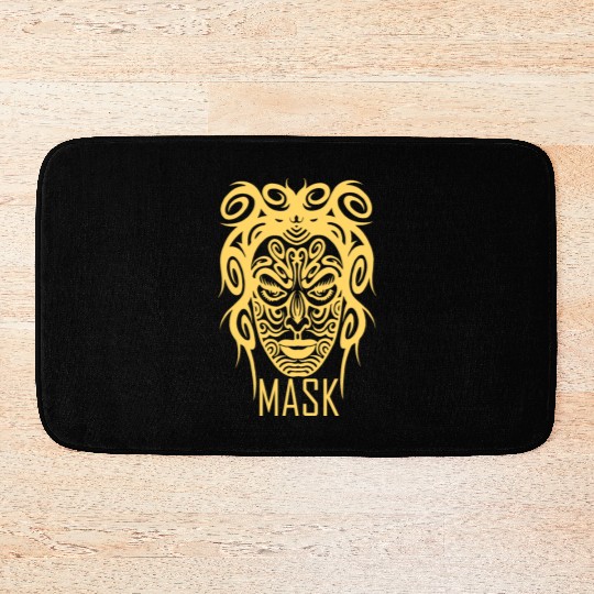 Gangster Girl face Mask Bath Mats design for Gift
