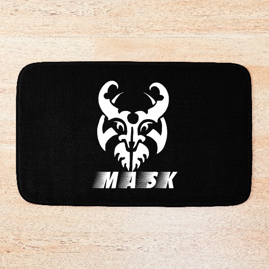 Lamb head mask Bath Mats Design for Animal lover