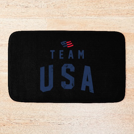 TEAM USA USED LOOK Bath Mats