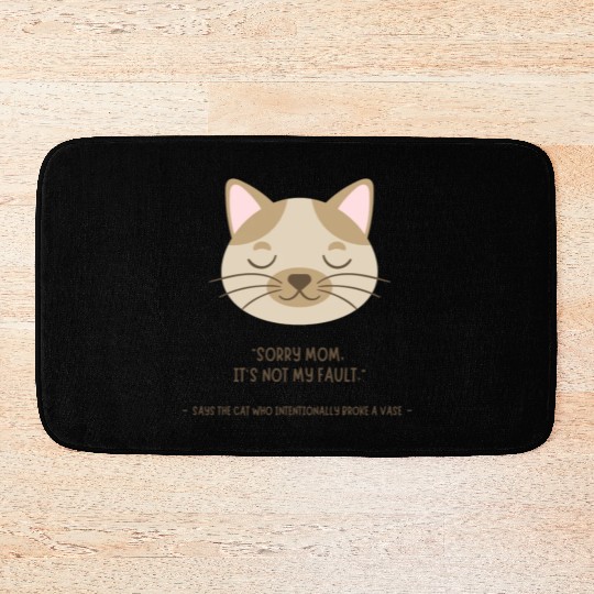 The perfect Cat Mom Bath Mats