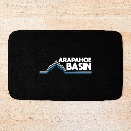 Arapahoe Basin Snowboarding Bath Mats
