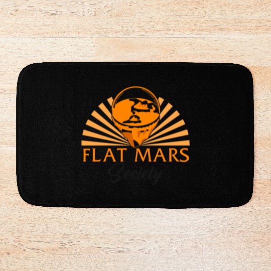Mars Bath Mats, Flat Mars Society Mars Bath Mats, Science