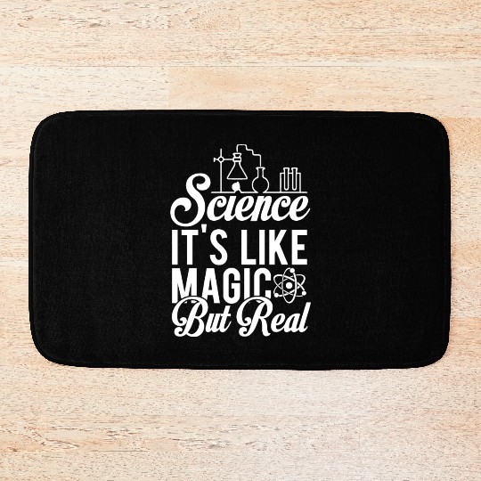 Science Magic Nerd Geek Teacher Student Gift Ideas Bath Mats