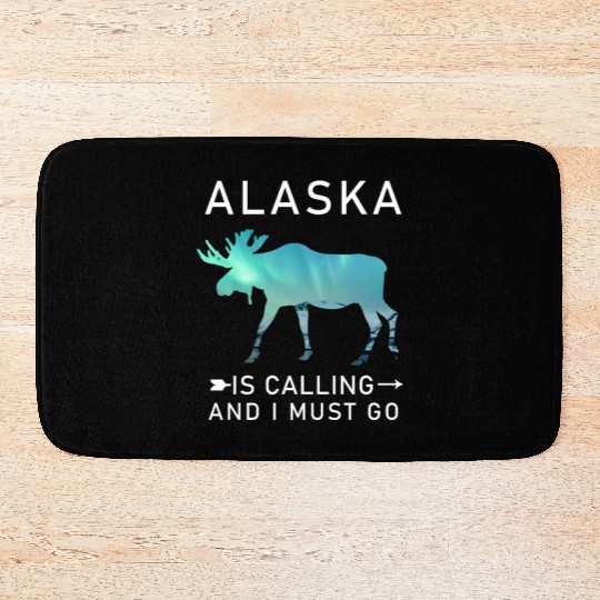 Alaska Gift USA Natur Bär Denali Grizzly Wald Bath Mats