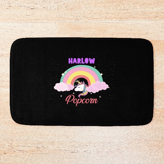 Harlow and Popcorn Merch Popcorn the Pony Bath Mats