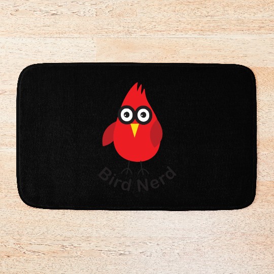 Bird Nerd Bath Mats
