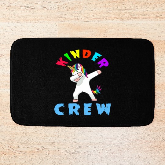 Kinder Crew Kindergarten Teacher Bath Mats 1st Day