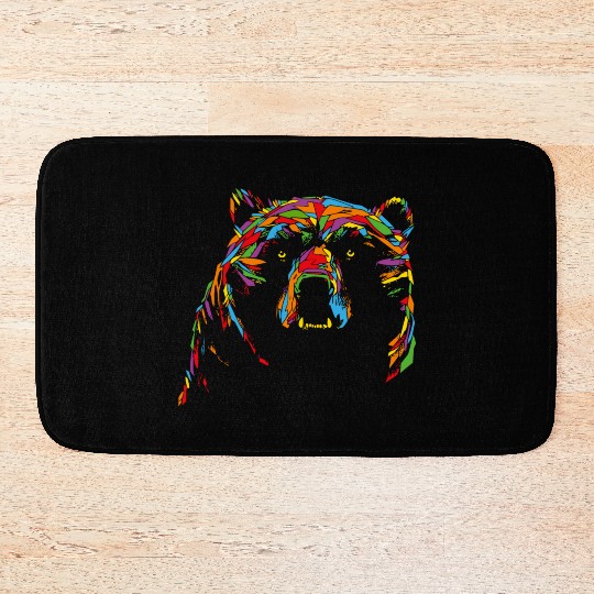 Gay Bear Bait Pride - Subgroup LGBTQ Community Bath Mats