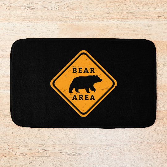 Gay Bear Bait Pride - Subgroup LGBTQ Community Bath Mats