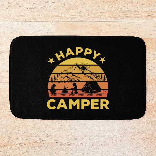 Happy Camper Bath Mats
