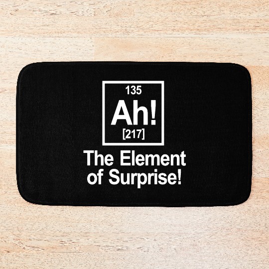 Ah Element Of Surprise Bath Mats