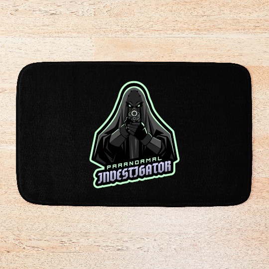 Ghost Hunting Paranormal Investigator Bath Mats