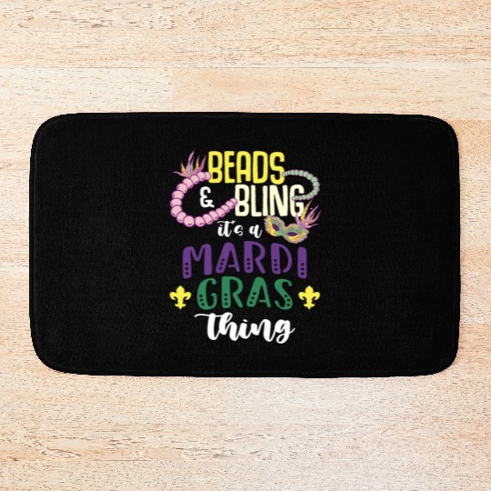Beading Beads & Bling It's A Beaded Jewelry Beader Bath Mats