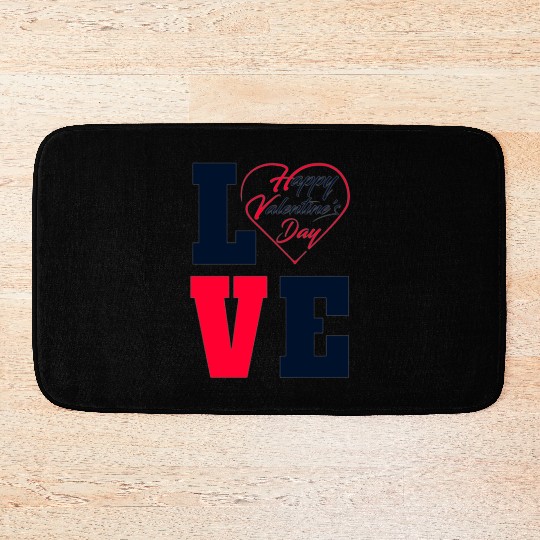 saint valentine Bath Mats