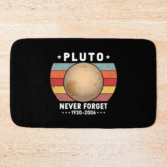 Pluto Never Forget 1930-2006 Bath Mats