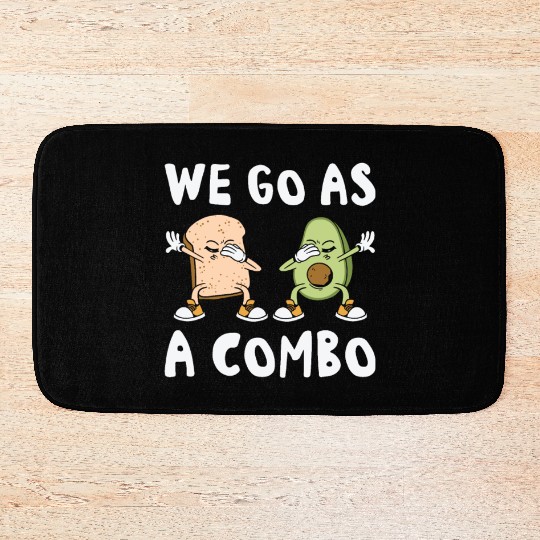 Siblings Avocado Toast Combo Big Sister Brother Bath Mats