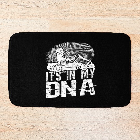 Go Kart Racer Pit Crew Car Racing Karting Bath Mats